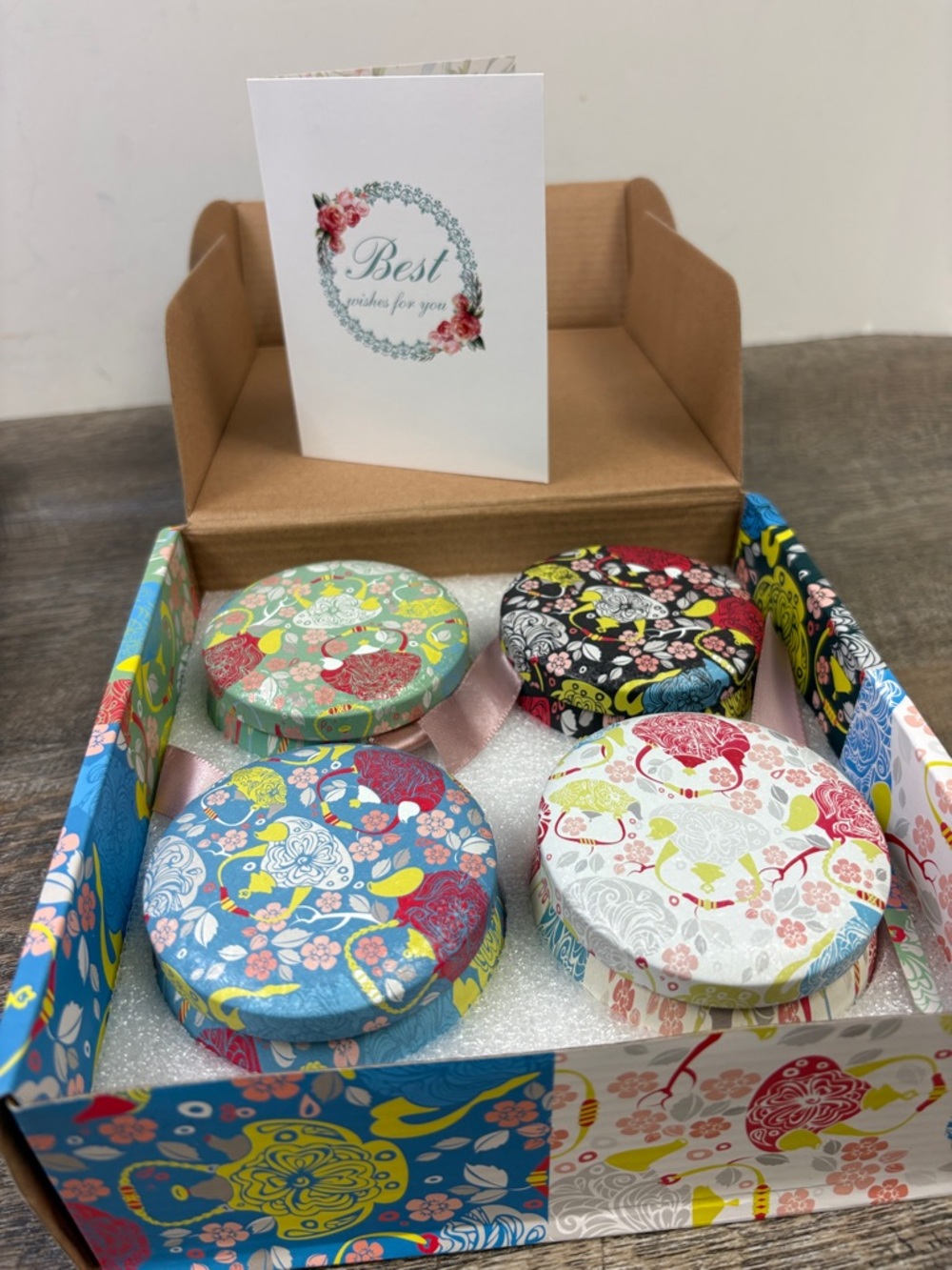 Enjoy Your Life 4 Piece Spice Up Your Life Soy Candle Gift Set